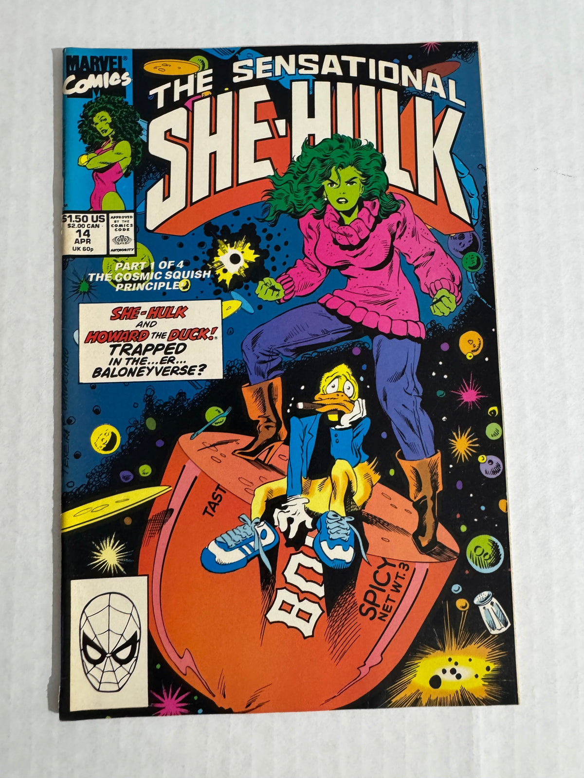 SENSATIONAL SHE-HULK #14 Brian Bolland & Mark Texeira Cover