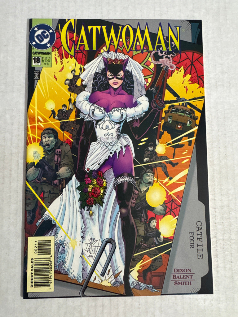 CATWOMAN #18 Vol 2 NM Jim Balent Cover