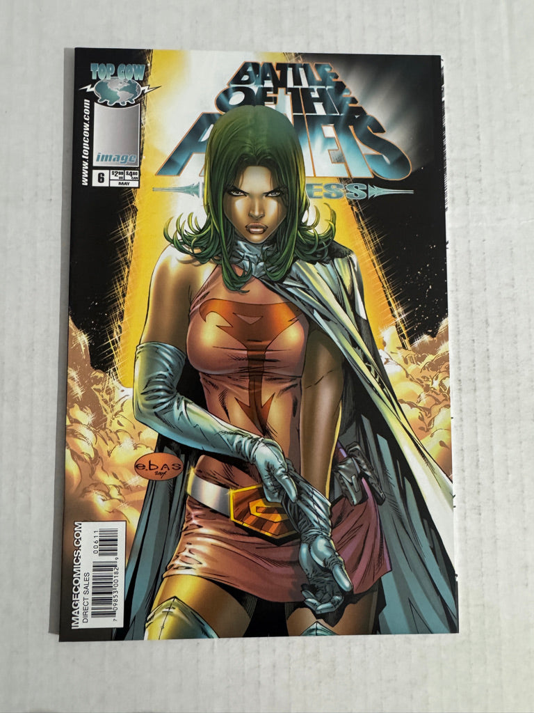 BATTLE OF THE PLANETS: PRINCESS #6 NM- E. Bas Cover
