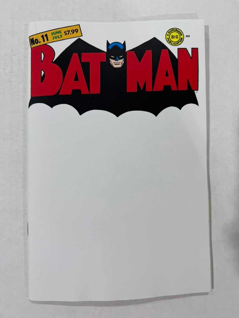 BATMAN #11 NM Blank Facsimile Edition 2026