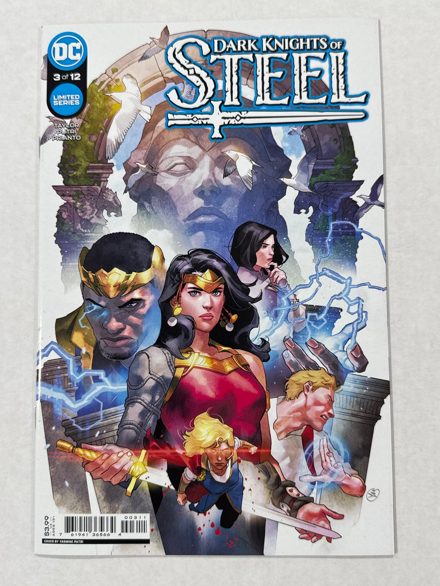 DARK KNIGHTS OF STEEL #3 NM Yasmine Putri Cover