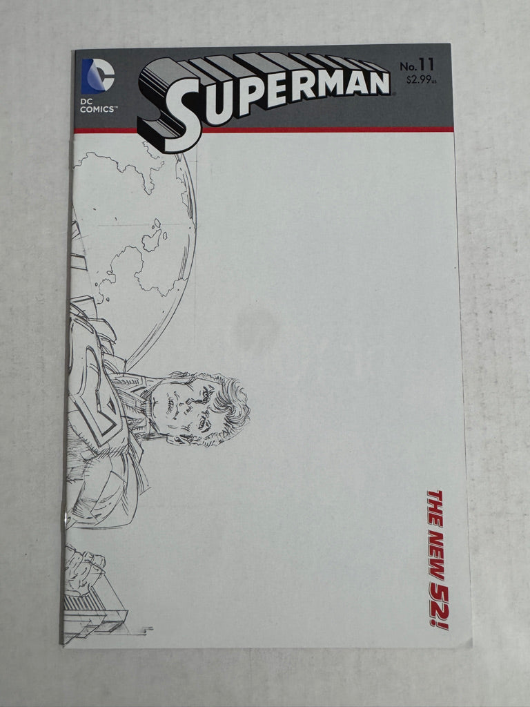 SUPERMAN #10 Vol 3 NM 1:25 Sketch Variant
