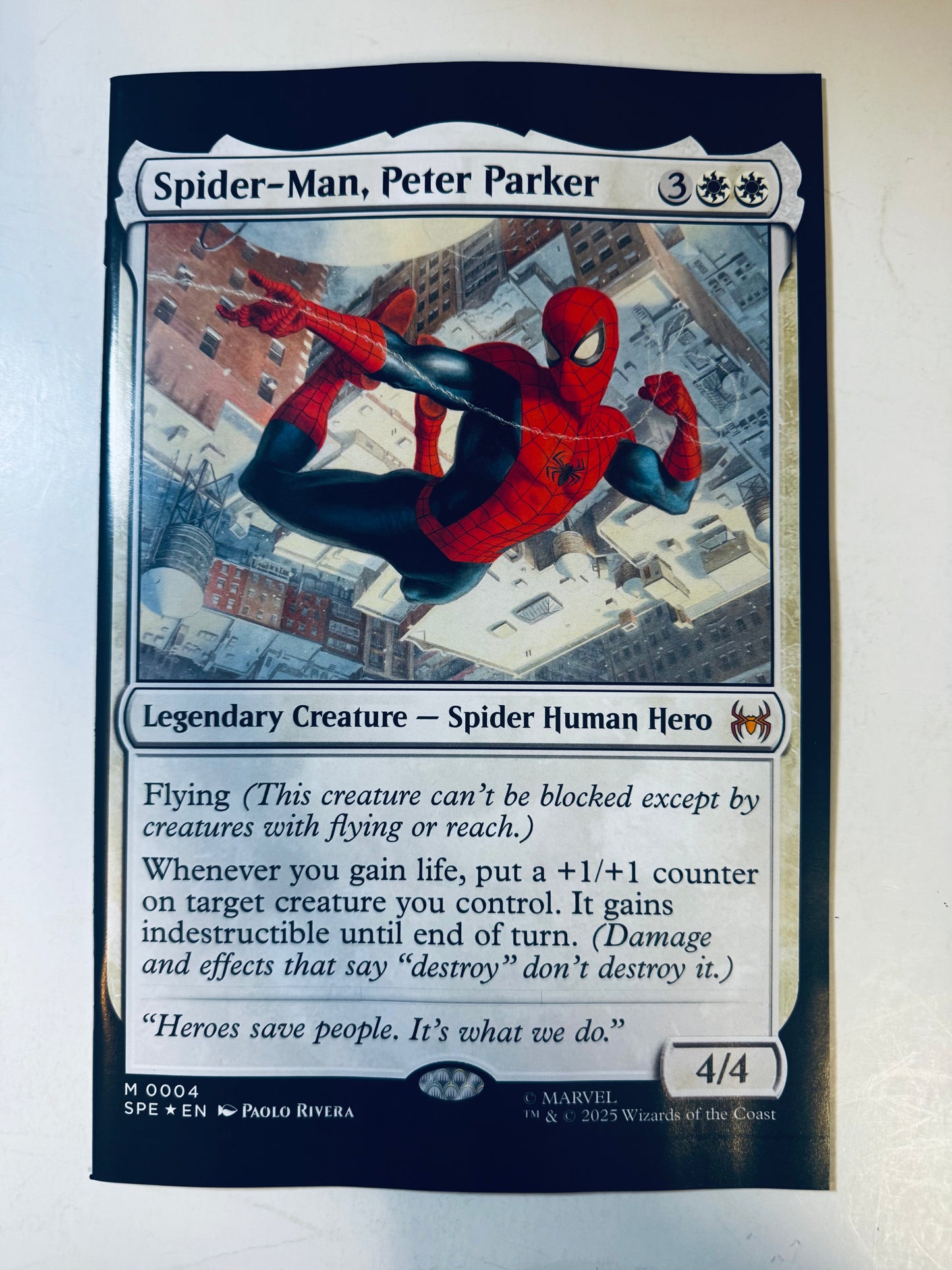 CIVIL WAR: UNMASKED #1 NM Paolo Rivera Magic: the Gathering Variant
