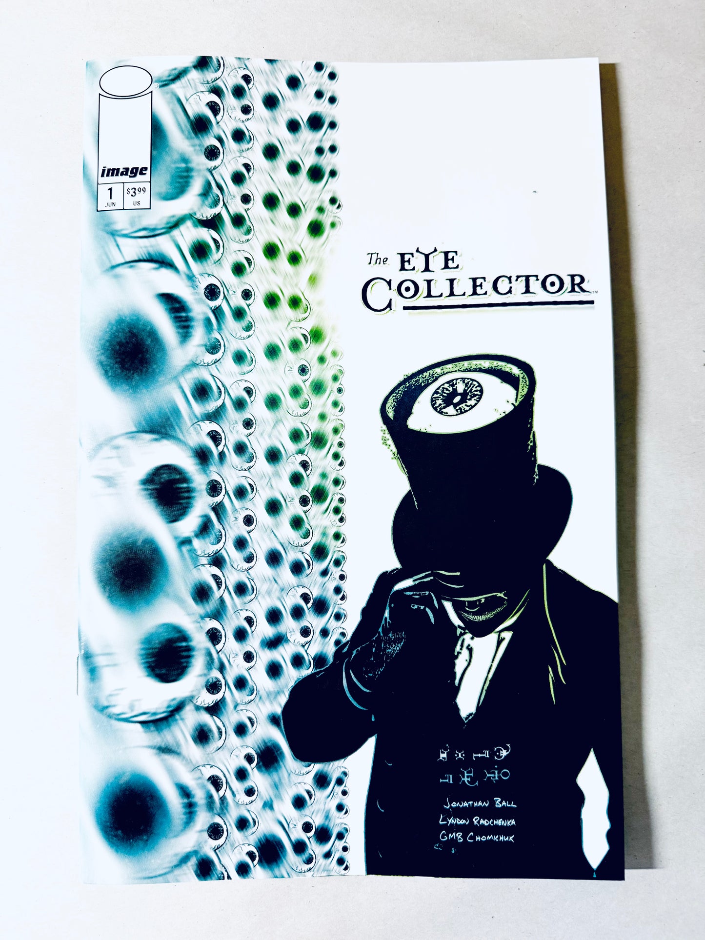 THE EYE COLLECTOR #1 NM Cover B G. M. B. Chomichuk Variant