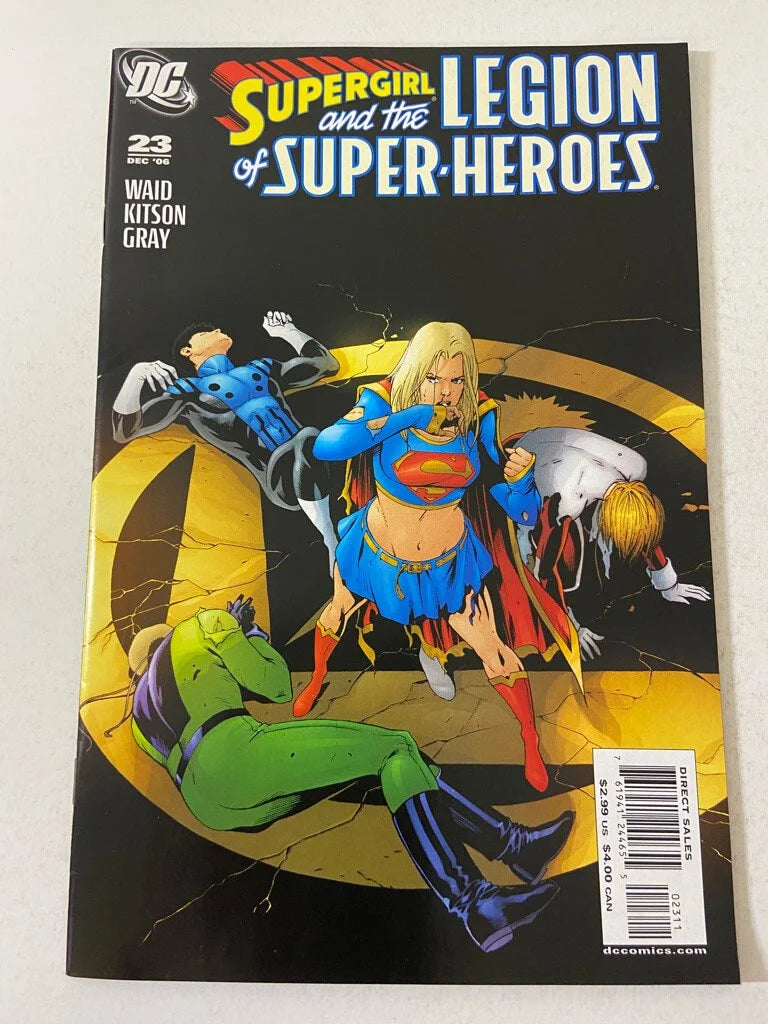 SUPERGIRL AND THE LEGION OF SUPER-HEROES #23 NM-