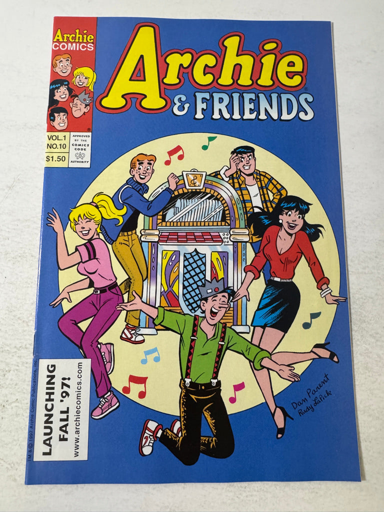ARCHIE & FRIENDS #1 Vol 10 NM Dan Parent Cover