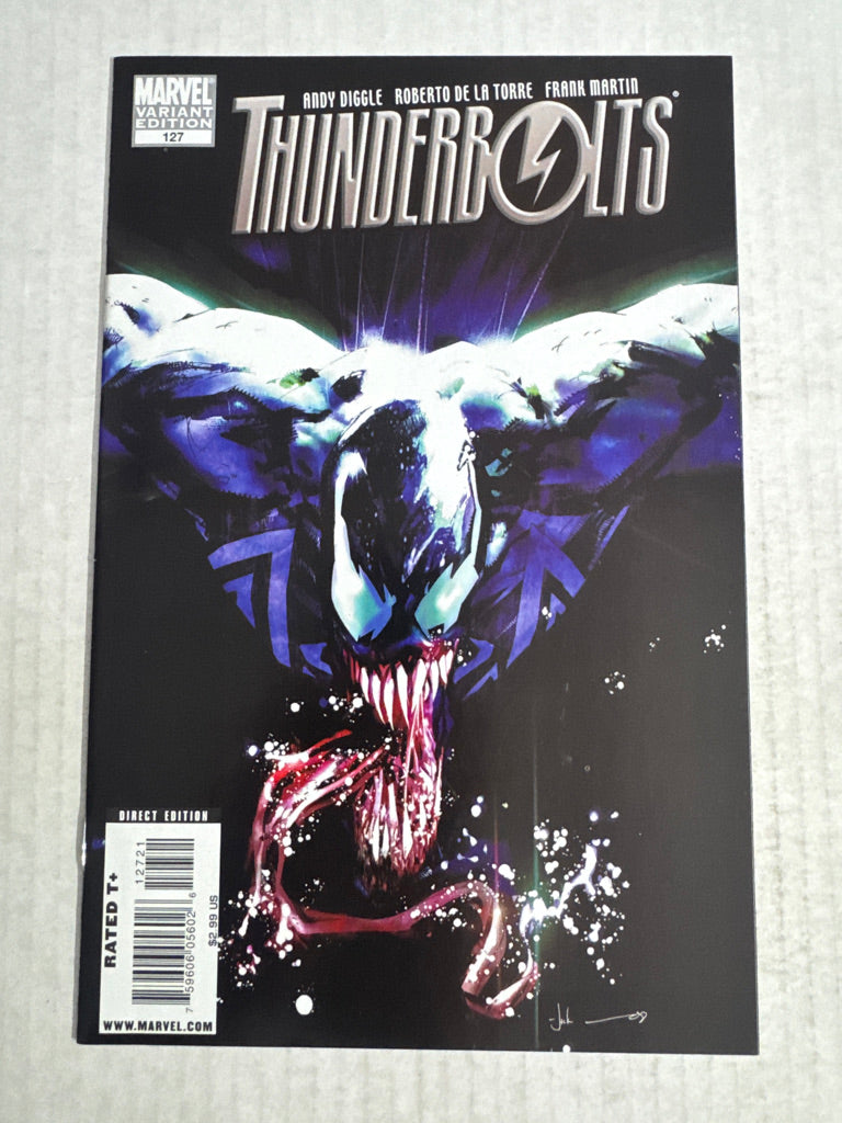 THUNDERBOLTS #127 NM 1:10 Jock Variant