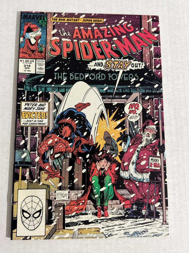 AMAZING SPIDER-MAN #314 NM Todd McFarlane Cover