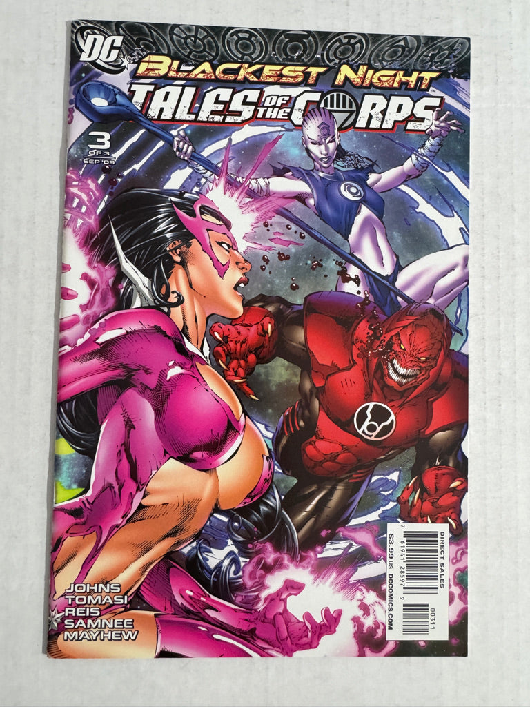 BLACKEST NIGHT TALES OF THE CORPS #3 NM