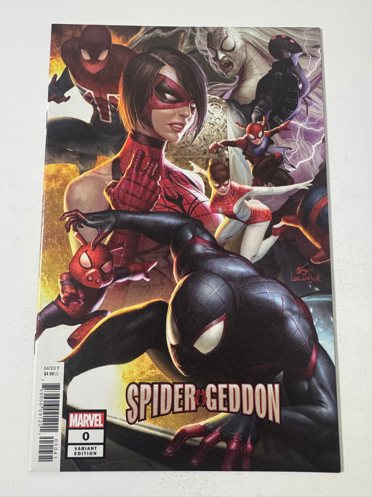 SPIDER-GEDDON #0 NM Lee InHyuk Variant 1ST APPEARANCE