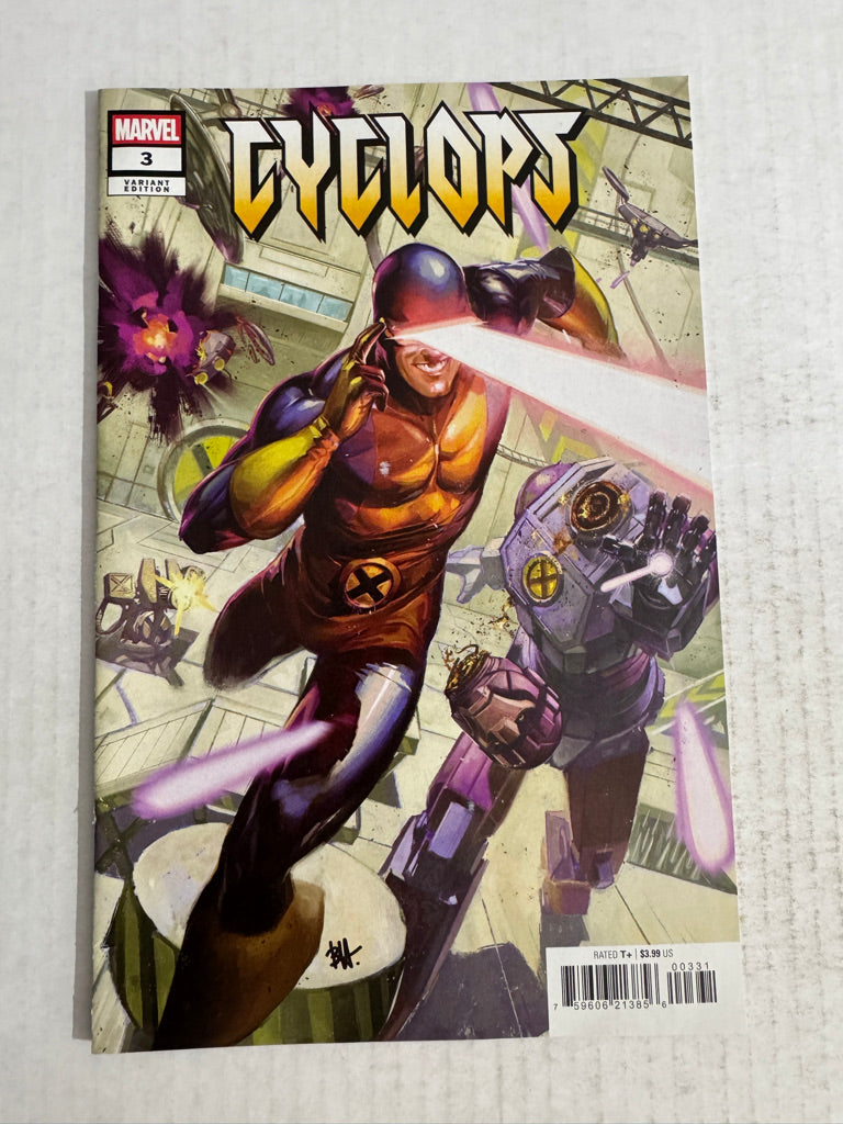 CYCLOPS #3 VF/NM Ben Harvey Variant