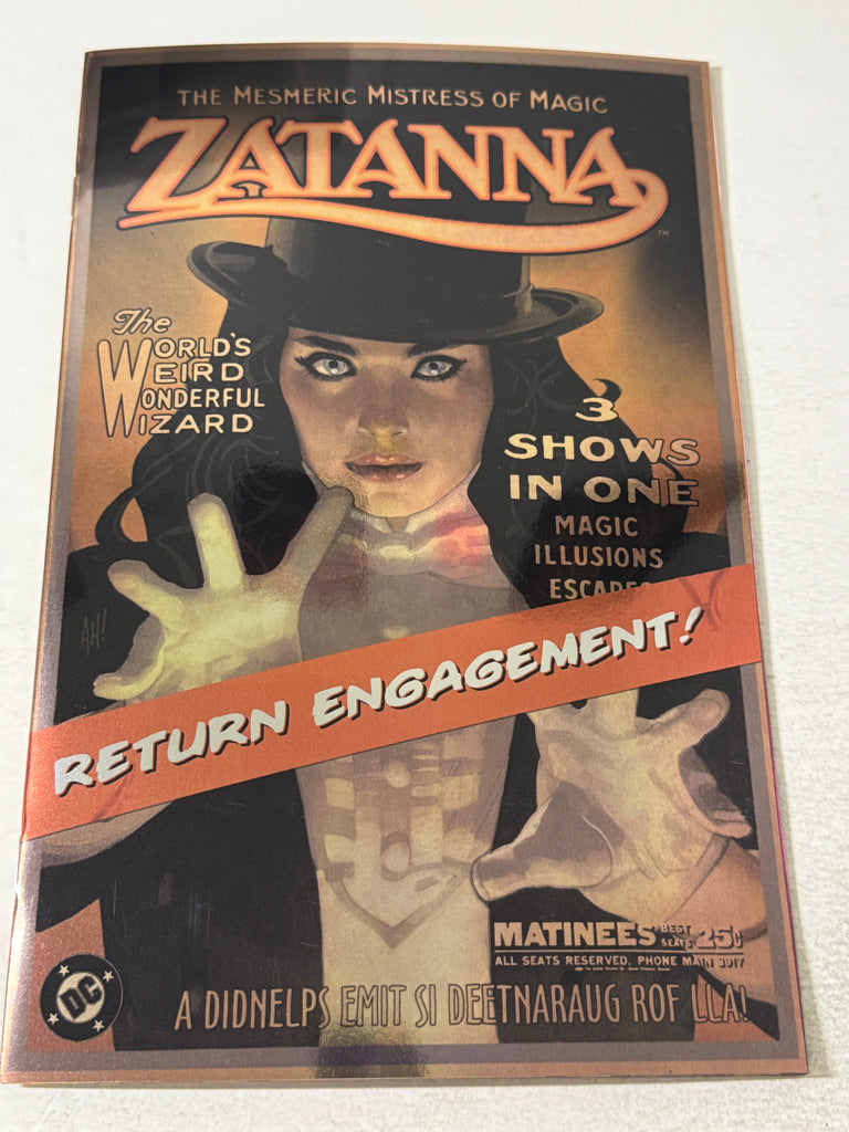 ZATANNA #1 Vol 4 NM Adam Hughes Foil Variant