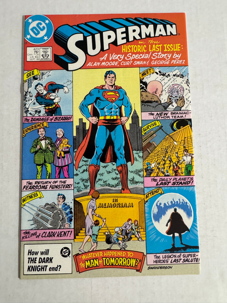 SUPERMAN #423 NM-