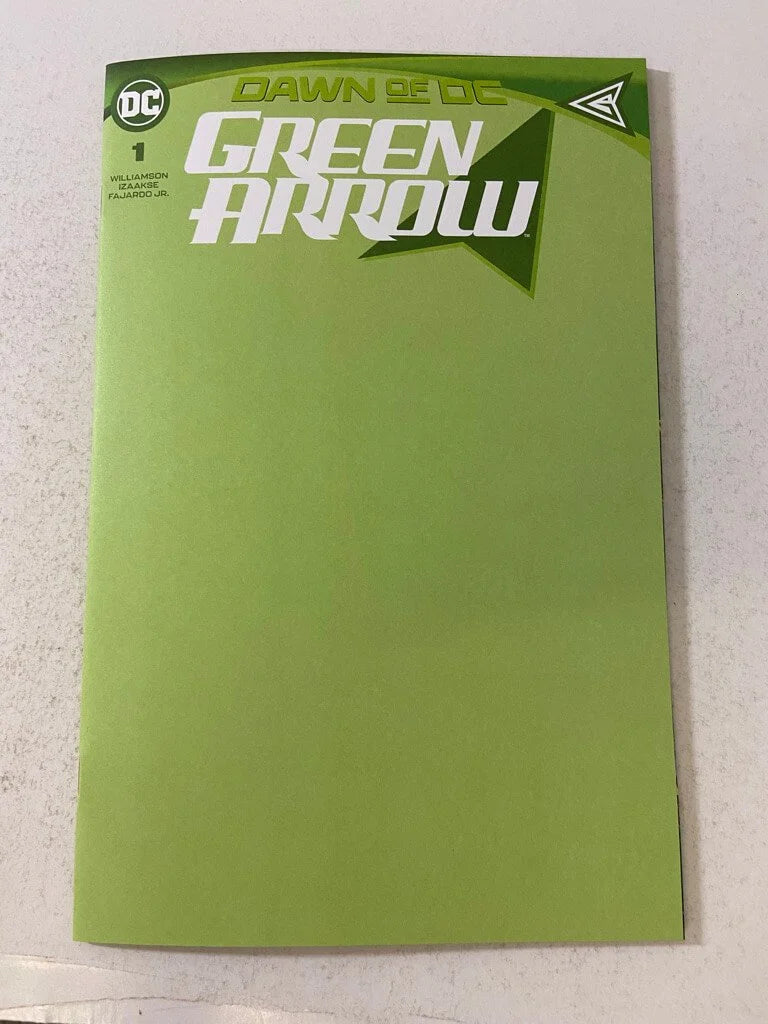 GREEN ARROW #1 Vol 7 NM Blank Variant