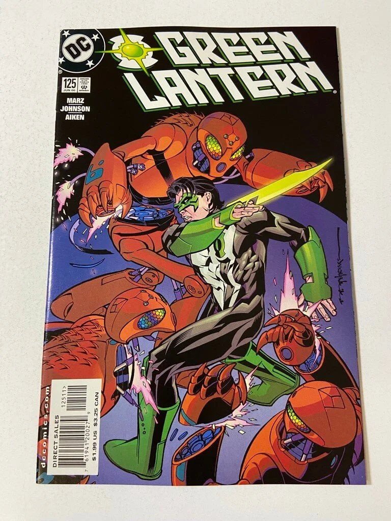 GREEN LANTERN #125 Vol 3 NM Brain Stelfreeze Cover