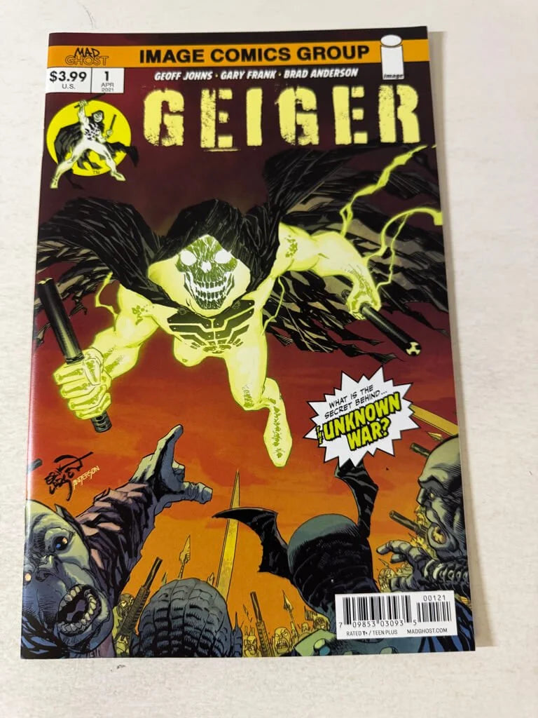 GEIGER #1 NM Erik Larsen Variant 1ST APPEARANCE
