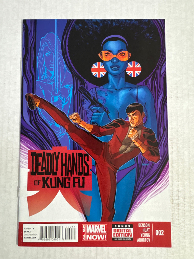 DEADLY HANDS OF KUNG FU #1 NM- Dave Johnson Cover