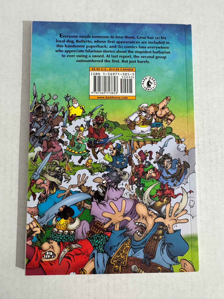 SERGIO ARAGONES THE GROO HOUNDBOOK TPB 2nd Print