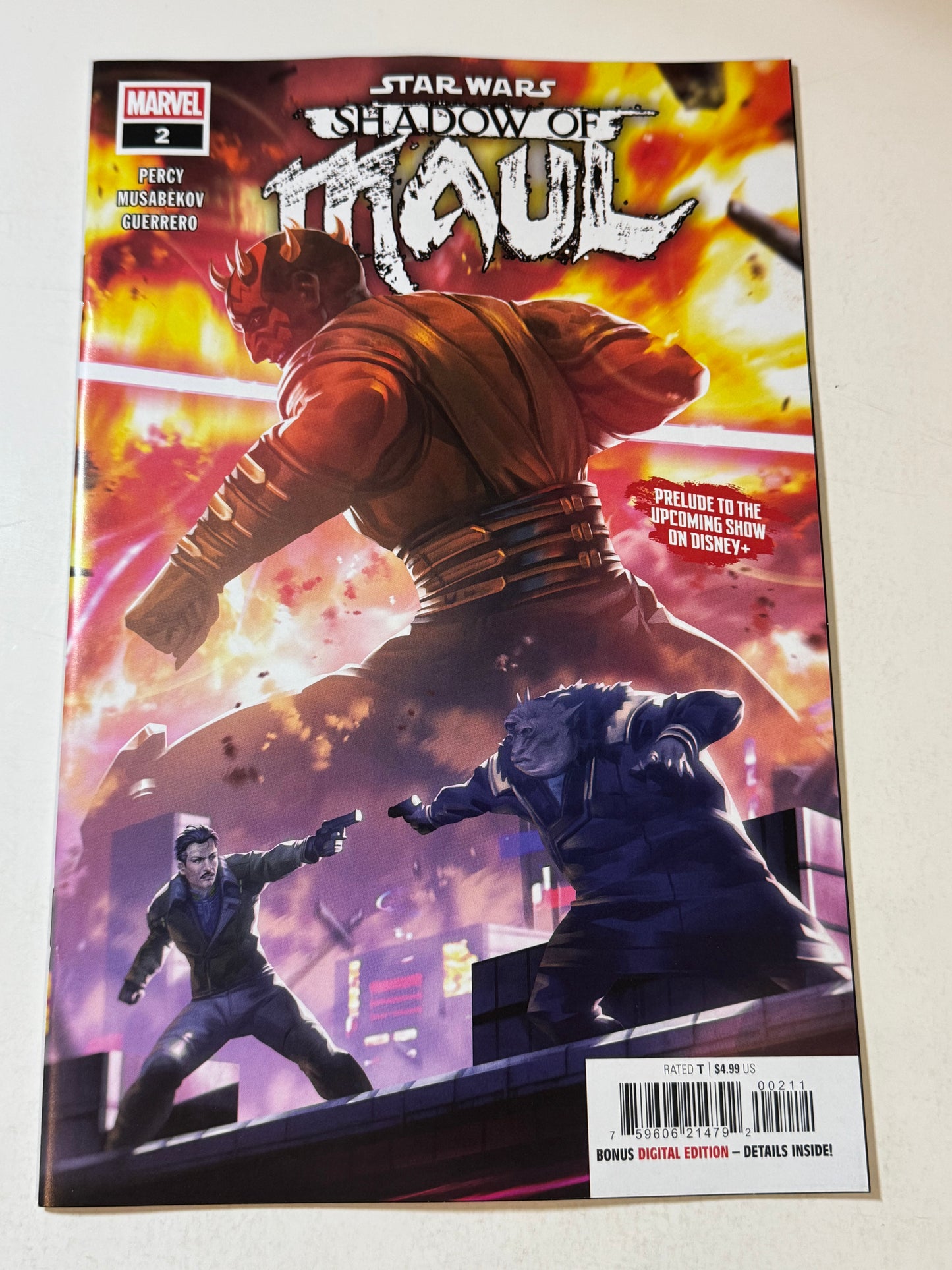 STAR WARS SHADOW OF MAUL #2 NM