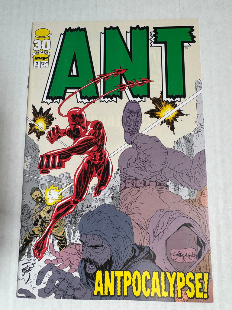 ANT #2 NM Erik Larsen Cover
