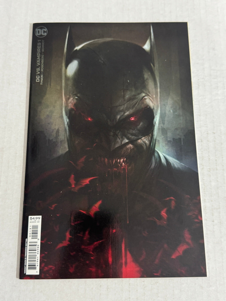 DC VS VAMPIRES #1 NM Francesco Mattina Variant