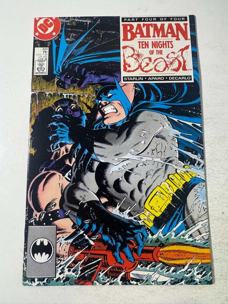 BATMAN #420 FN/VF Mike Zeck Cover