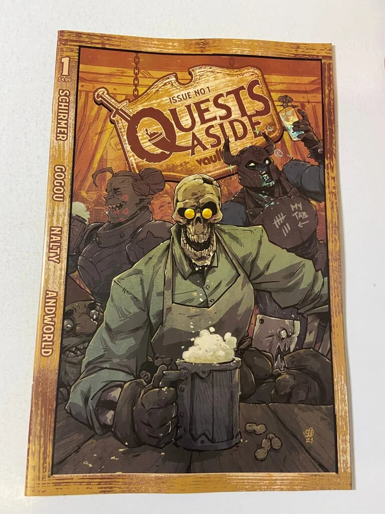 QUESTS ASIDE #1 NM Dialynas B Variant