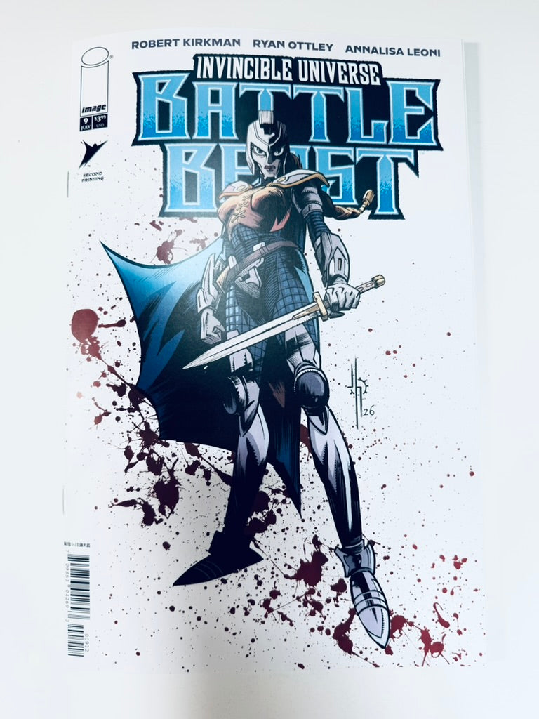 INVINCIBLE UNIVERSE: BATTLE BEAST #9 NM 2nd Printing Jason Howard