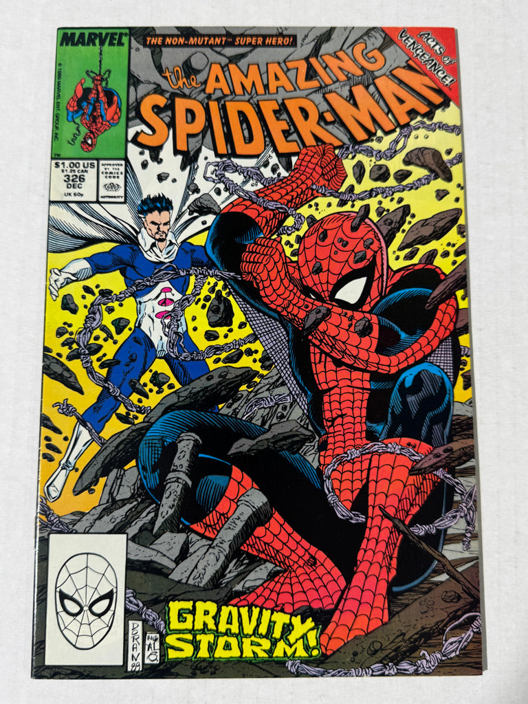 AMAZING SPIDER-MAN #326 VF/NM Coleen Doran Cover