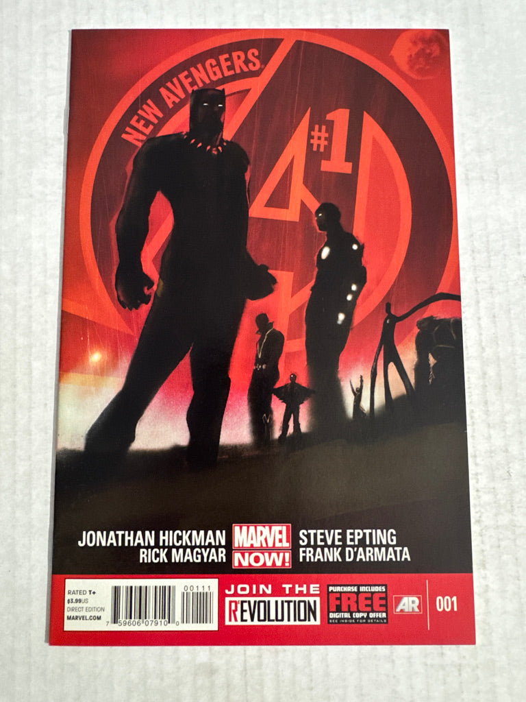 NEW AVENGERS #1 Vol 3 Jock Cover 1ST APPEARANCE