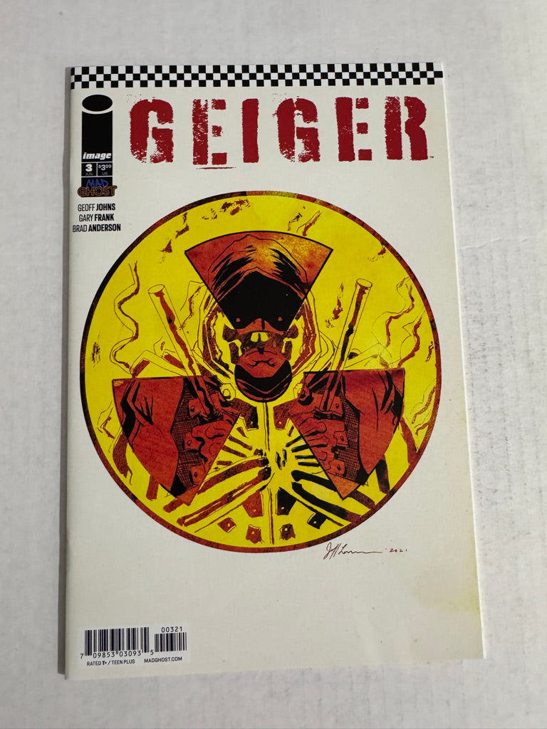 GEIGER #3 NM Jeff Lemire B Variant
