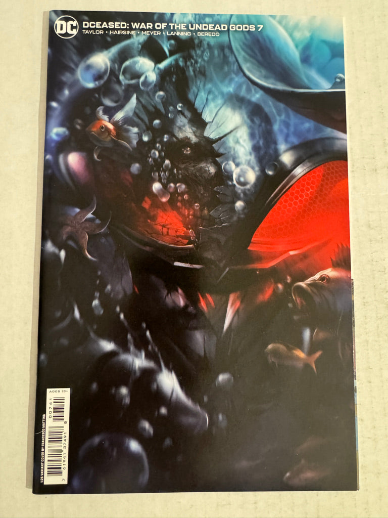 DCEASED War of The Undead Gods #7 NM 1:25 Mattina Variant