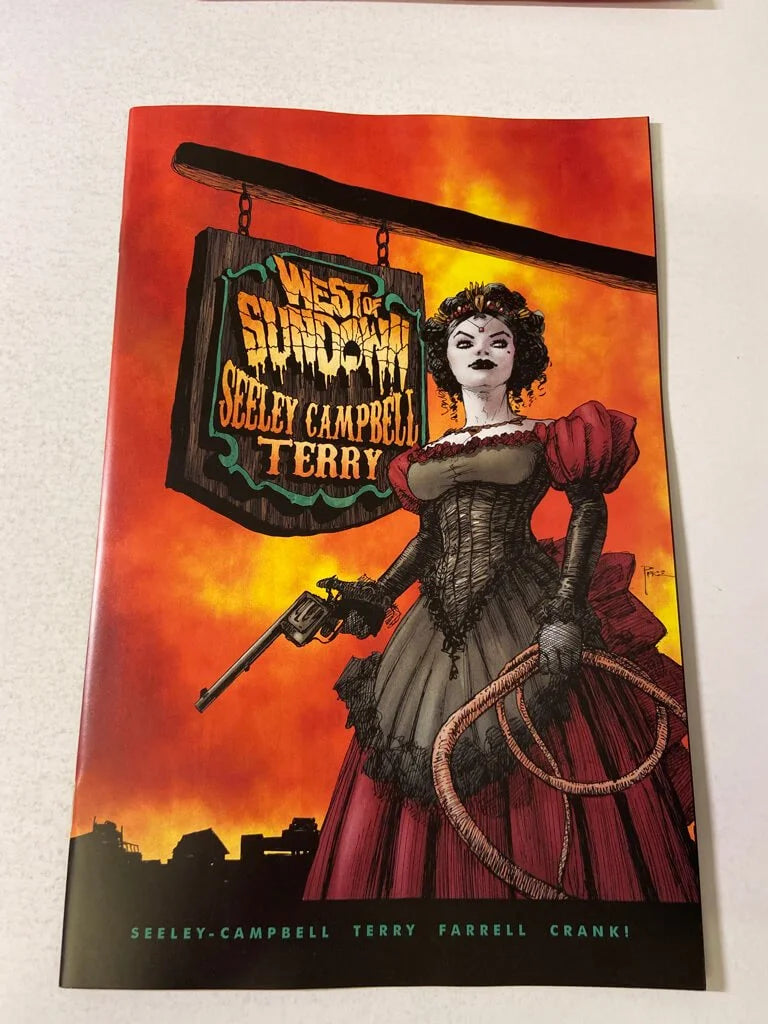 WEST OF SUNDOWN #1 NM 1:50 Richard Pace Variant