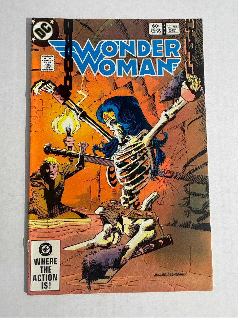 WONDER WOMAN #298 VF- Frank Miller & Dick Giordano Cover