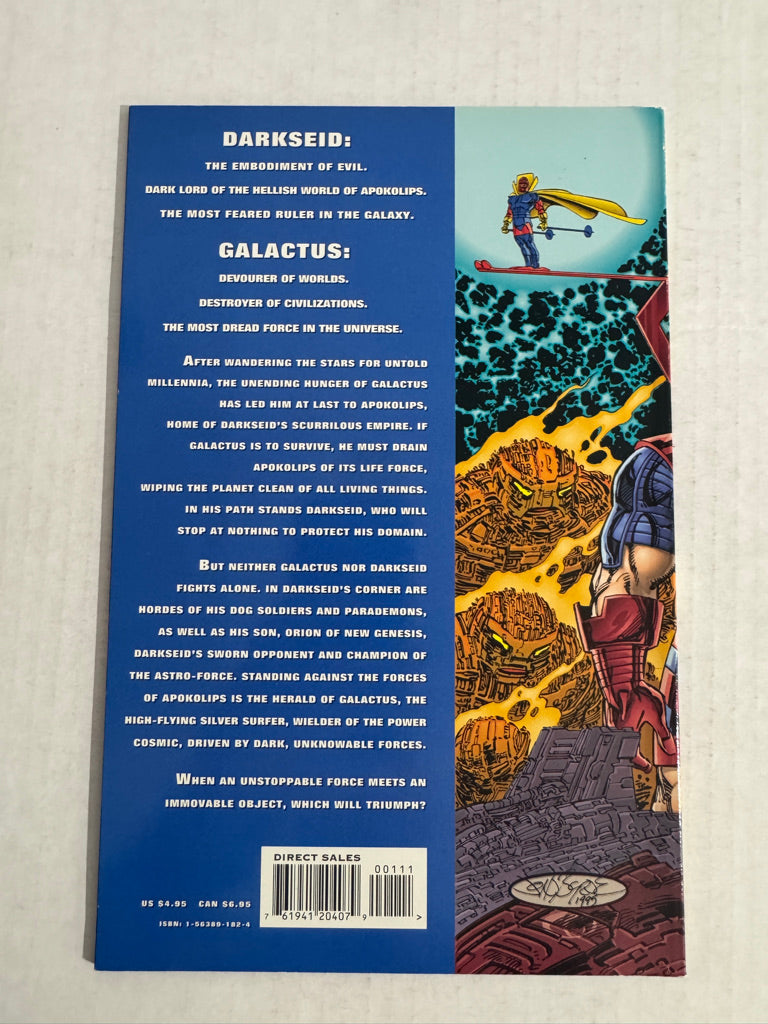 DARKSEID VS GALACTUS THE HUNGER NM John Byrne Cover