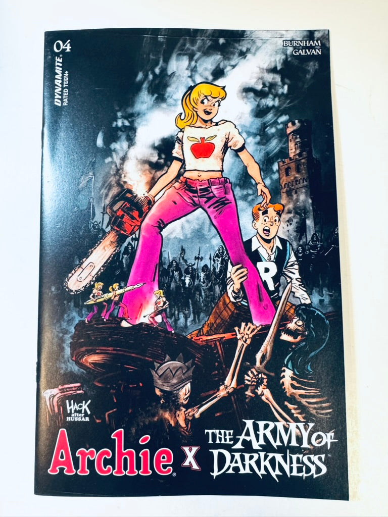 ARCHIE x ARMY OF DARKNESS #4 NM Cover L Robert Hack Betty Variant