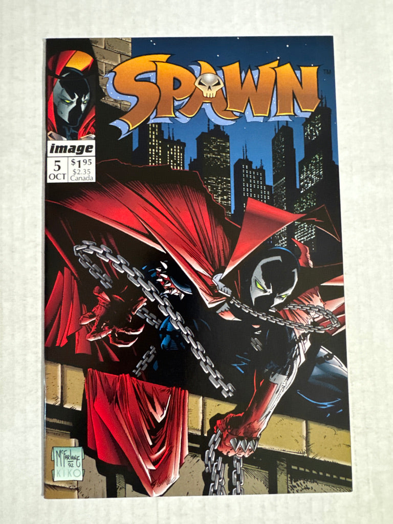 SPAWN #5 Todd McFarlane Cover 1ST APPEARANCE