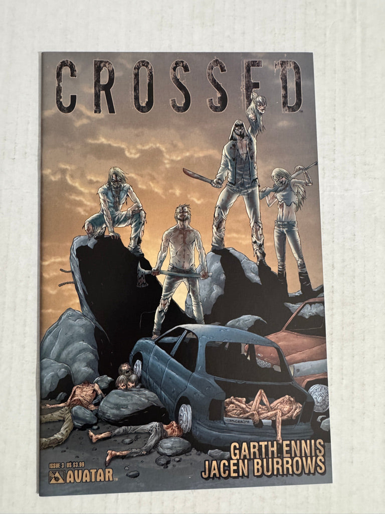 CROSSED #3 NM Jacen Burrows Cover