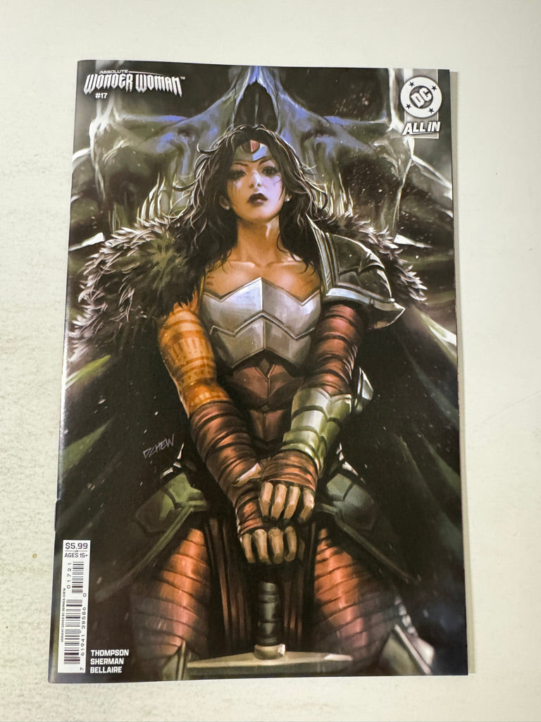 ABSOLUTE WONDER WOMAN #17 NM Derrick Chew Variant