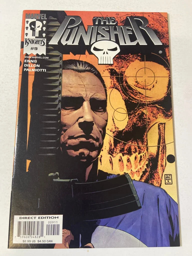 PUNISHER #9 Vol 5 Tim Bradstreet Cover