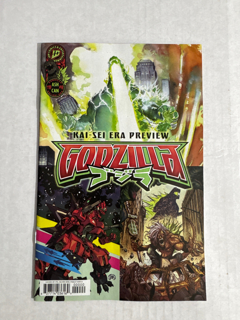 GODZILLA Kai-Sei Era Preview AHCAN NM