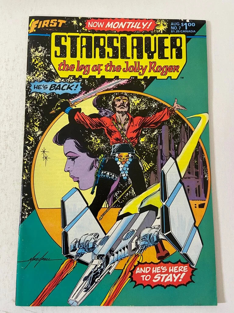 STARSLAYER #7 Mike Grell Cover