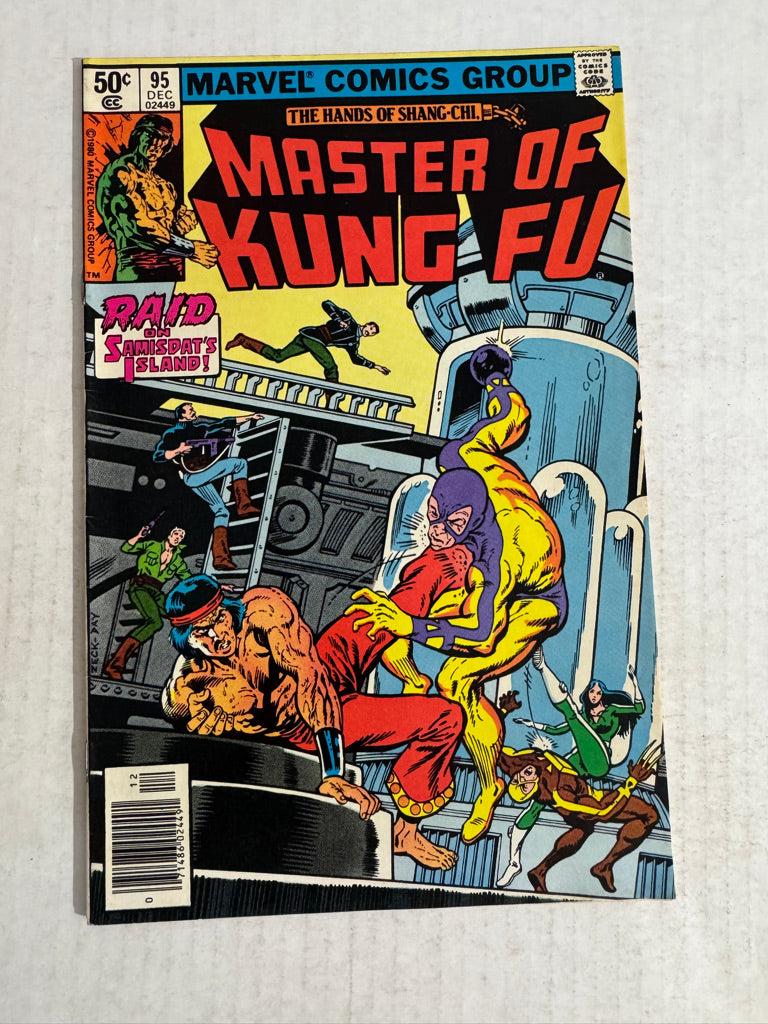 MASTER OF KUNG FU #95 VF Mike Zeck Cover NEWSSTAND