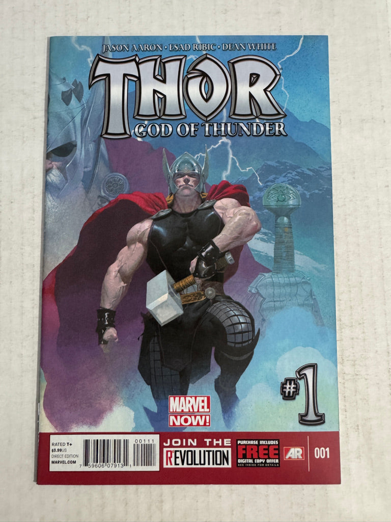 THOR GOD OF THUNDER #1 NM Esad Ribic Cover 1ST APPEARANCE
