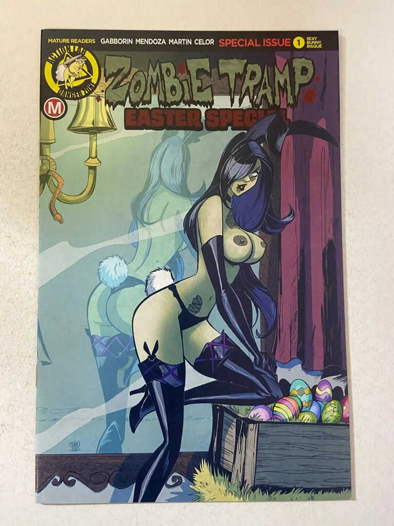 ZOMBIE TRAMP Easter Special #1 NM Sexy Bunny Risque Variant