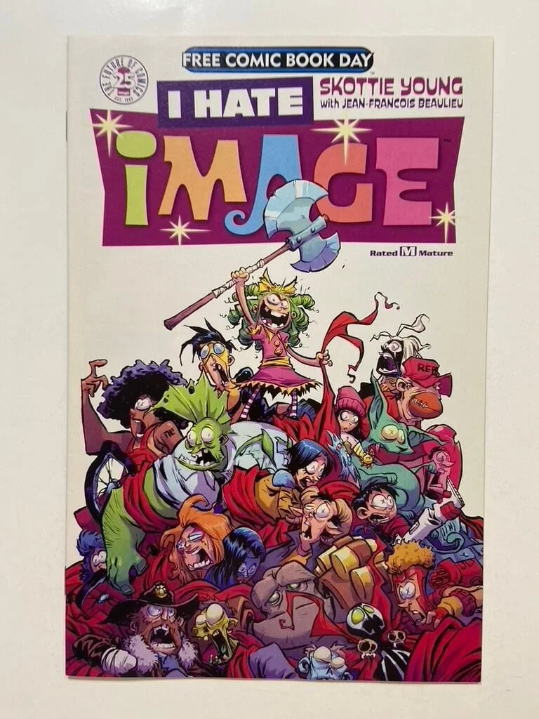 I HATE IMAGE FCBD NM Skottie Young Cover