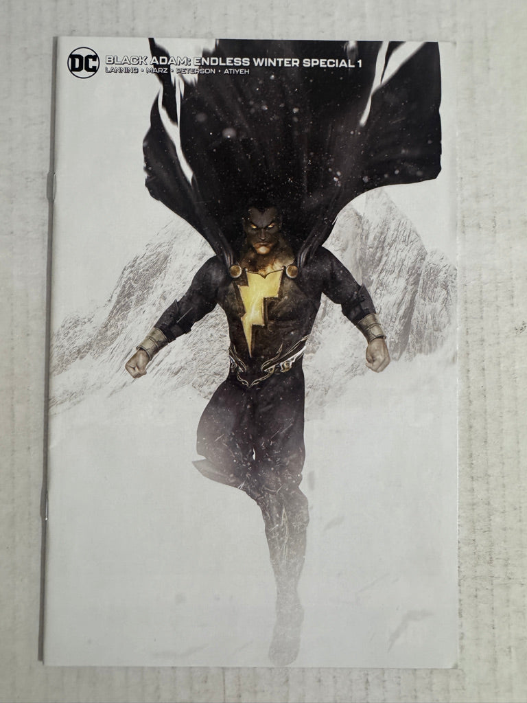 BLACK ADAM ENDLESS WINTER SPECIAL #1 NM - Bosslogic McFarlane Toys Promo Variant