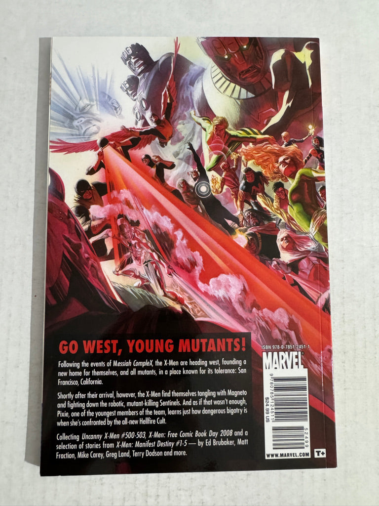 UNCANNY X-MEN Manifest Sisterhood TPB OOP NM Alex Ross Cover