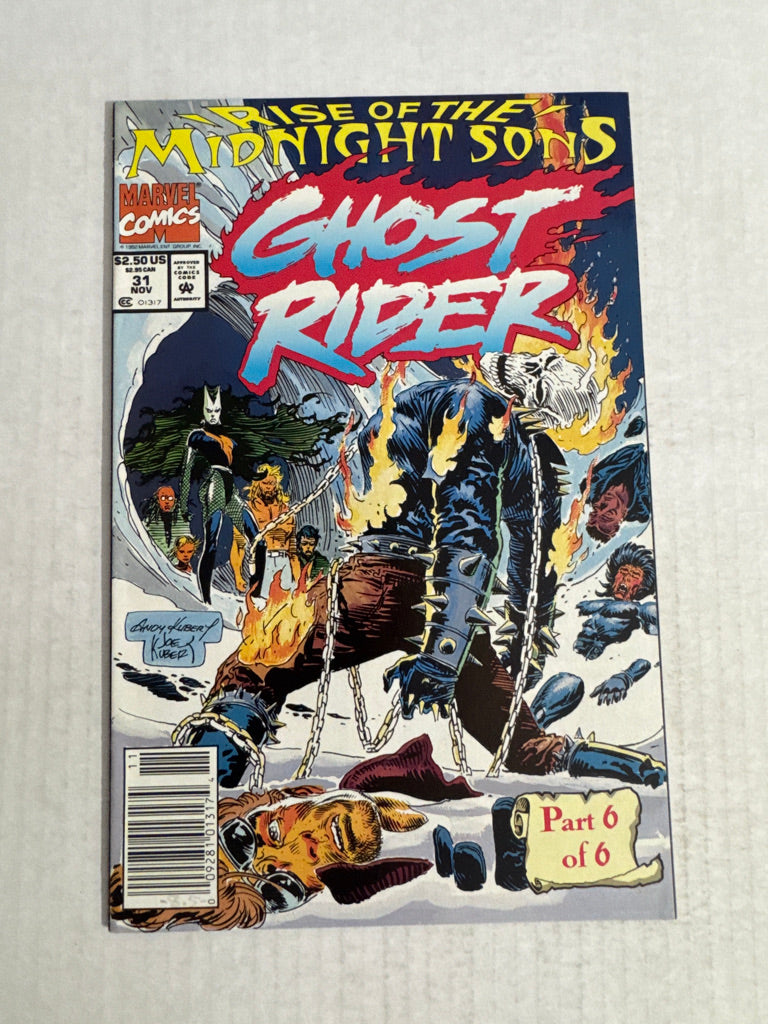 GHOST RIDER #31 Vol 2 VF/NM 1ST APPEARANCE NEWSSTAND
