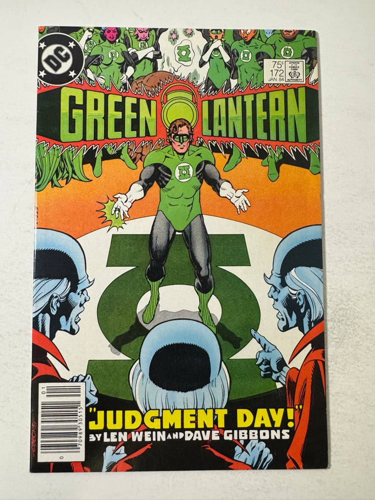GREEN LANTERN #172 NM- NEWSSTAND Dave Gibbons Cover
